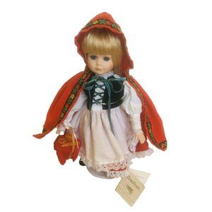 Bradley Doll Little Red Riding Hood Porcelain 1977 Vintage 12"